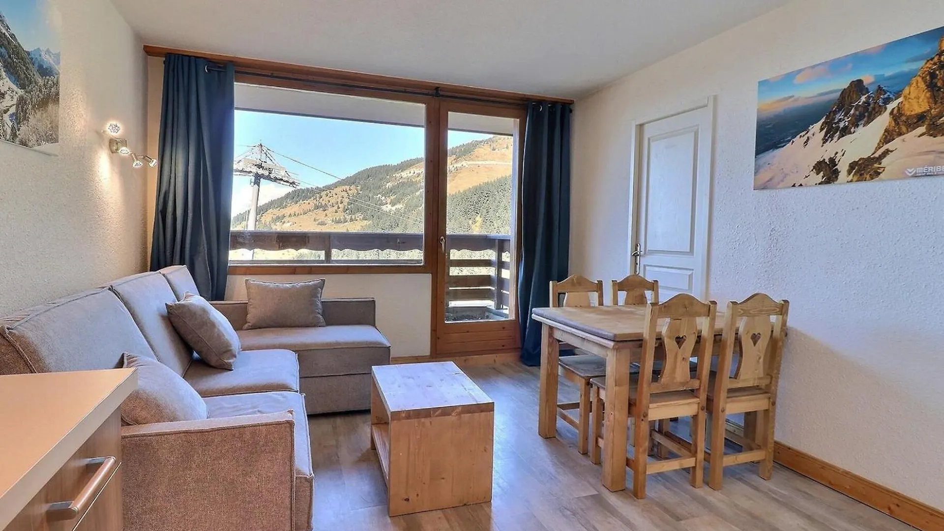 Bel Appartement 2 Pieces Pour 4 Pers. Avec Balcon Nord, Au Pied Des Pistes A Les Allues - Fr-1-182-21 Meribel Apartment
